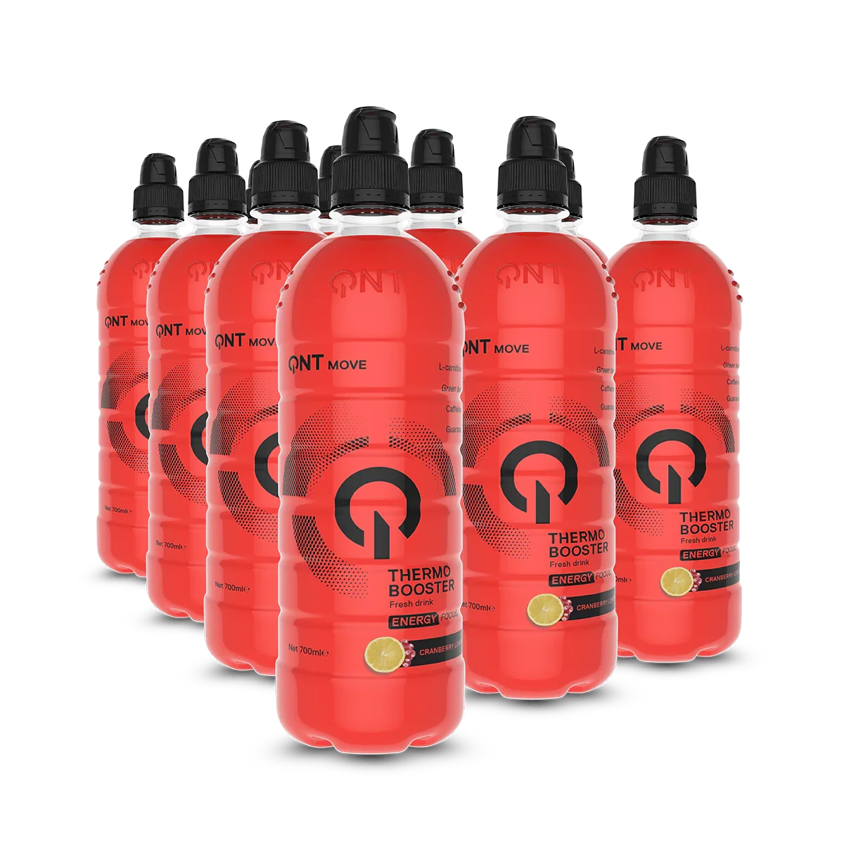 Zitrone Sorten-Großset: Olimp Blackweil + USP Labs Jack3d + 2 weitere – QNT Thermo Booster 12x700ml (Cranberry Lemon)