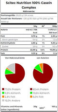 Muskelaufbau-Set: Scitec Casein Complex + EFX Kre-Alkalyn – Scitec Casein Complex 920g (Vanilla)