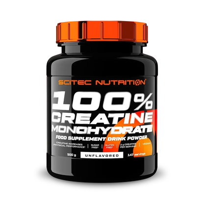 Creatin-Halbjahresvorrat: EFX Kre-Alkalyn 3000 – 180 Tage, 220 Kapseln – Scitec Creatine Monohydrate 500g