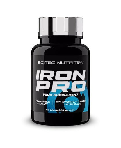 Eisen & Vitamin C: Scitec Iron Pro + Nutrend Vitamin C 1000 mg – Scitec Iron Pro 60 Tabletten