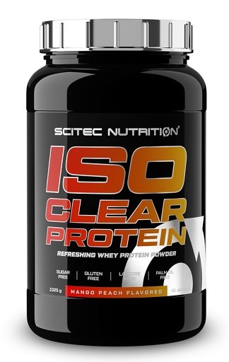 Whey-Probierset: Olimp Whey + Scitec IsoClear + BAD ASS Whey – Scitec IsoClear Protein 1025g (Blaubeere)