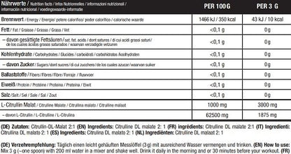 Trainings-Set: Psycho Pharma Edge + Sinob Core L-Citrullin – Sinob Core L-Citrullin Malat Pulver 300g Dose