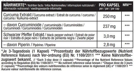 Pflanzliches Set: ProFuel V-Prote + MST Creatine + Sinob Curcumin – Sinob Curcumin 95% 60 Kapseln