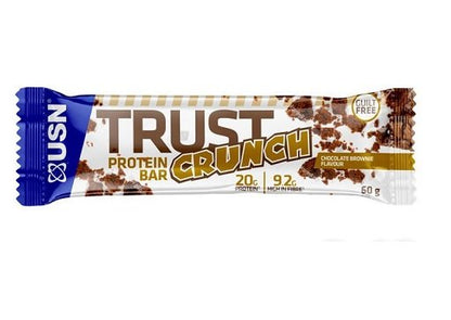 Schokolade Geschmacks-Duo: Scitec 100% Whey + 2× USN TRUST Crunch – USN TRUST Crunch Bars 12x60g (White Chocolate)