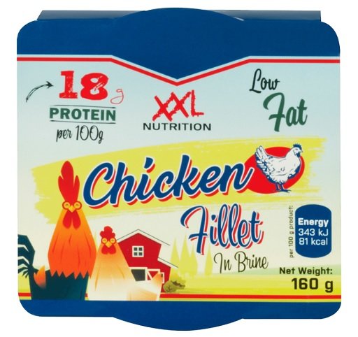 TEST Mischsteuer-Set: XXL Nutrition Hähnchenbrustfilet 160g + ProFuel Vitamin B12 - 50ml 1800 Tropfen – XXL Nutrition Hähnchenbrustfilet 160g