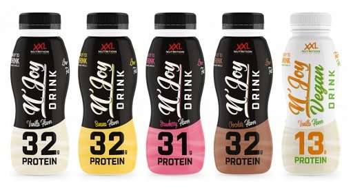 Schokolade Geschmacks-Trio: NNT Whey + 3× BioTech Zero Bar + 1 weitere – XXL Nutrition N'Joy Protein Drink 6x310ml (Schokolade)